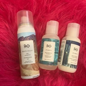 R+CO Travel Size Haircare Products